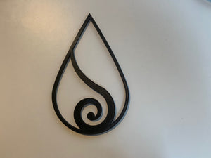 Four Elements Earth Air Fire Water Wall Art Home Decor Hanging Decoration