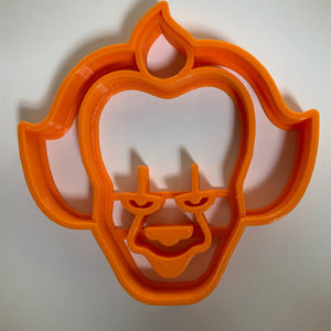 Pennywise IT Halloween Clown 3D Printed Cookie Cutter Stamp Baking Biscuit Tool