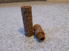 Load image into Gallery viewer, Fake Small Brown Stick Opening Geocache Hide Container Log Cache
