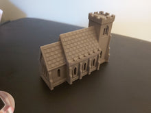 Load image into Gallery viewer, N Scale Village Church Model Railway Layout Parish Church
