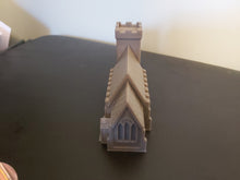 Load image into Gallery viewer, N Scale Village Church Model Railway Layout Parish Church
