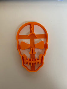Skull Halloween Clown 3D Printed Cookie Cutter Stamp Baking Biscuit Tool