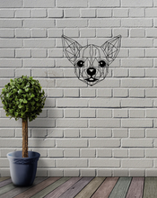 Load image into Gallery viewer, Geometric Chihuahua Dog Animal Wall Art Decor Hanging Decoration Pick a Colour
