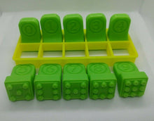 Load image into Gallery viewer, Domino Cookie Cutters Dominoes Biscuits Game Board Fondant Stamps Pastry Stamp

