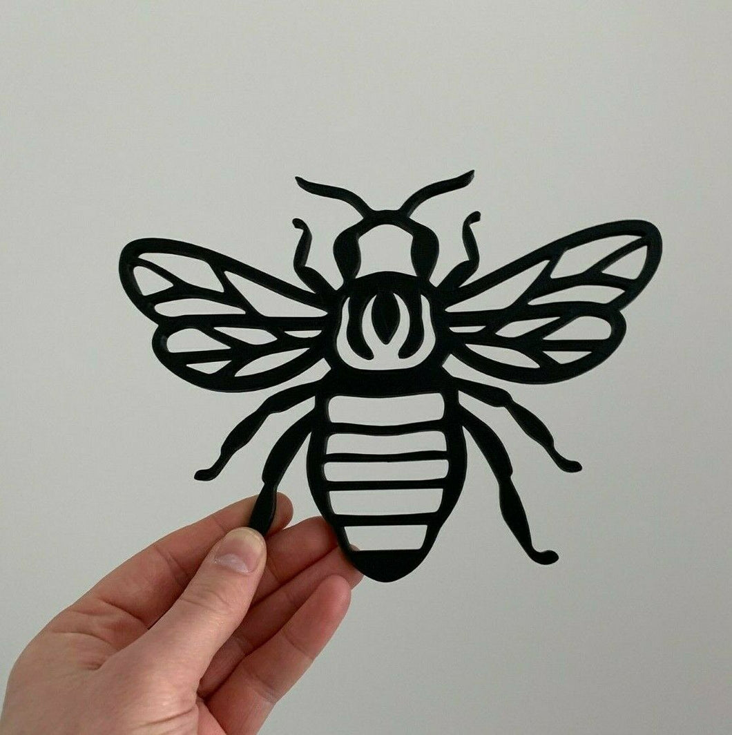 Bee Simple Patterned 3D Printed Wall Hanging Art Decoration Pick Your Colour