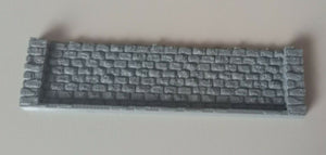 5 x N Gauge Small Retaining Wall Model Railway Brick Detail