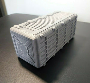 Warhammer Post Apocalytic Style Shipping Containers D+D Scenery Hides 3d Printed