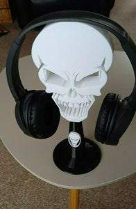 Skull Headphone Stand Gaming Headset Mount Storage 3D Printed Choose Your Colour