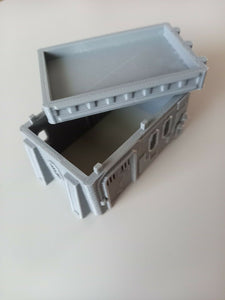 15mm Sci Fi Outpost Compound Command Military Buildings Tabletop Wargames