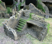 Load image into Gallery viewer, The Bunker Ruin Terrain Building 28mm 3d Printed Wargaming Dungeons
