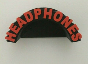 Headphones Wall Mounted for Gaming Headset Hanger Choose Your Lettering Colour