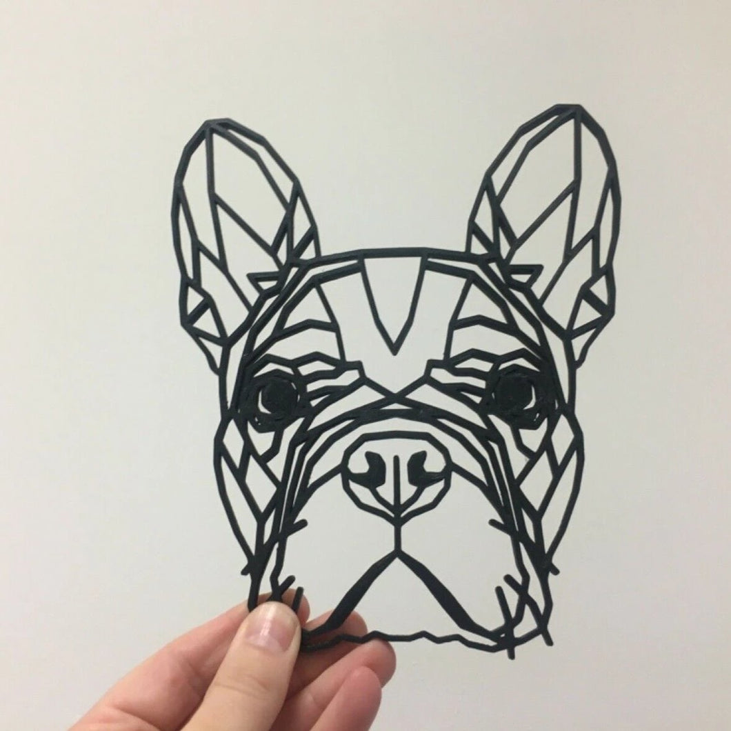 geometric french bulldog