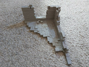 The End of Days Ruins Terrain Building 28mm 3d Printed Wargaming Dungeons