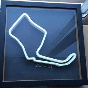 Oulton Park Circuit Replica Track Art Freestanding Wall Mounted Race Track 3D