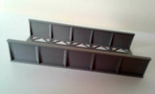 Load image into Gallery viewer, Bridge Girders for Model Railway Single Track Bridge 00 Gauge Sides &amp; Deck
