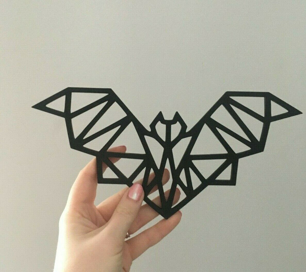 Geometric Bat Wall Art Decor Hanging Decoration Origami Style