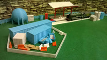 Load image into Gallery viewer, 2 x Portable Toilet OO Gauge Model Railway Lineside Scenery Train Station Blue
