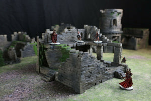 The Lost Passage Ruin Terrain Building 28mm 3d Printed Wargaming Dungeons