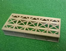Load image into Gallery viewer, Girder Bridge N Gauge for Model Railway Single Track Bridge.Sides &amp; Deck Section
