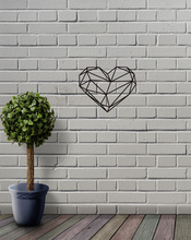 Load image into Gallery viewer, geometric heart
