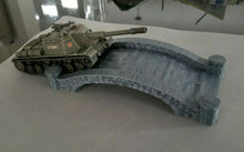 Load image into Gallery viewer, Wargaming Stone Bridge Tank Terrain Scenery 28mm 3d Printed Props Warhammer
