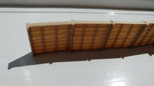 Real Wood Filament 6ft Fence Model Railway Lineside Scenery 00 Gauge x 6