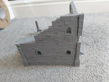 Load image into Gallery viewer, The Ruined Tavern Terrain Building 28mm 3d Printed Wargaming Dungeons
