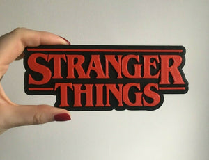 Stranger Things Style Wall Plaque Door Hanging Sign 3D Printed