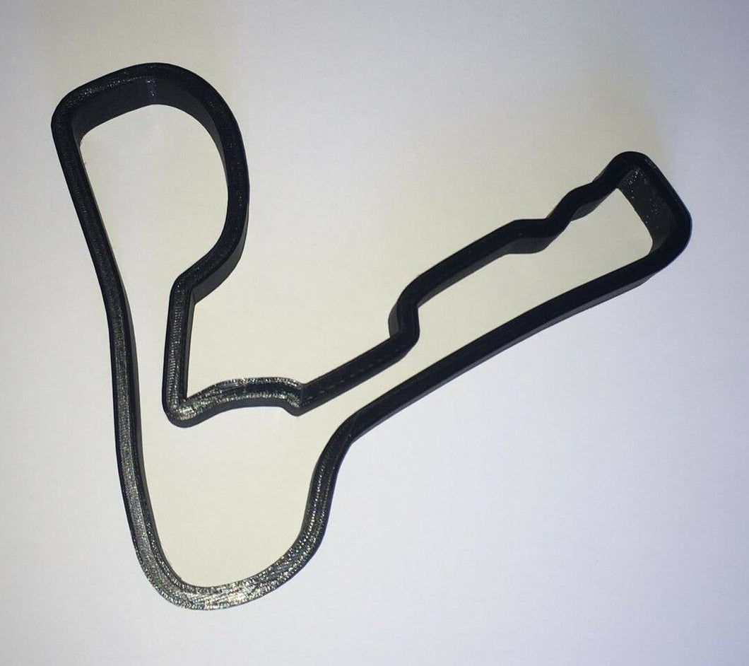 Cadwell Park Track Circuit Replica Art Freestanding Wall Mounted Race Track 3D