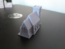 Load image into Gallery viewer, Z Scale Village Church Model Railway Layout Resin Parish Church
