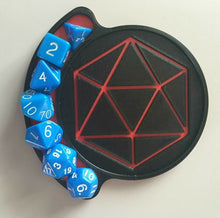 Load image into Gallery viewer, D20 Dungeons and Dragon Style D&amp;D Coaster Tea Coffee Drinks Coaster Pick Colour
