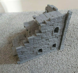 The Athenaeum  Ruin Terrain Building 28mm 3d Printed Wargaming Dungeons