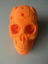 Load image into Gallery viewer, Human Cyborg Skull Model Moving Jaw Bones 3d Printed Pick Your Colour
