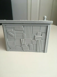 Dungeons & Dragons Warhammer Wargame Style Apocalyptic Sheds Buildings 3dprinted