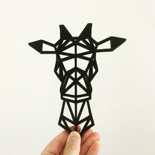 Load image into Gallery viewer, geometric polygonal giraffe head

