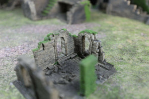 The Gates of Passing Ruins Terrain Building 28mm 3d Printed Wargaming Dungeons