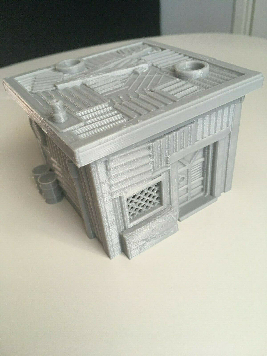 Dungeons & Dragons Warhammer Wargame Style Apocalyptic Sheds Buildings 3dprinted