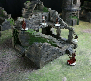 The Lost Passage Ruin Terrain Building 28mm 3d Printed Wargaming Dungeons
