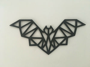 Geometric Bat Wall Art Decor Hanging Decoration Origami Style