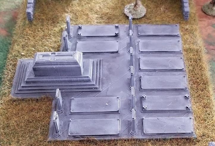Wargaming Cemetery 28mm Graveyard Terrain Scenery Bolt Action Table Top Game
