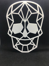 Load image into Gallery viewer, Geometric Polygonal Skull Wall Art Hanging Decoration Various Colours Available
