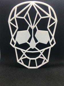Geometric Polygonal Skull Wall Art Hanging Decoration Various Colours Available