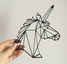 Load image into Gallery viewer, geometric unicorn
