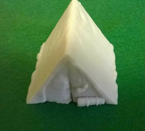 Wargame 28mm Tents Scenery Terrain 3 Different Styles of Wargaming Tent Pack
