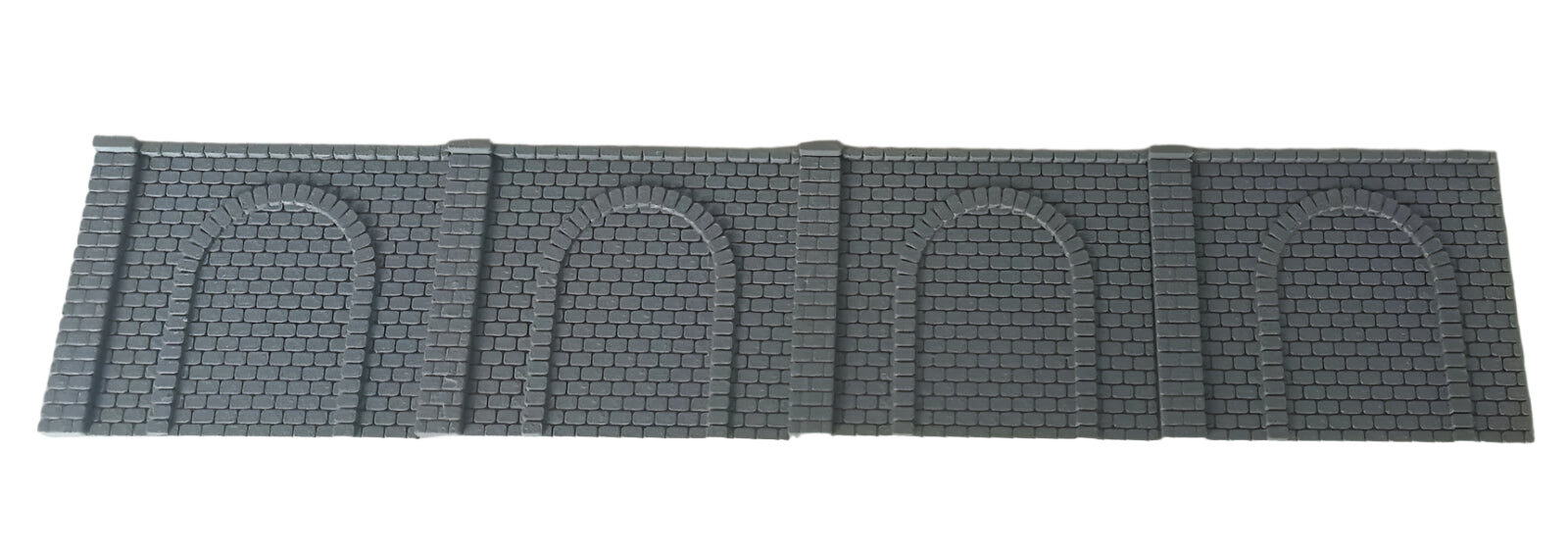Noch 34857 Retaining Wall Model Kit - Long Gray, N Scale For Model Railways & Dioramas