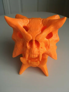 Gankra Skull Creature Model Moving Jaw Bones 3d Printed Pick Your Colour