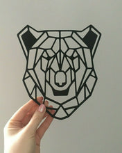Load image into Gallery viewer, Geometric Bear Wall Art Decor Hanging Decoration Origami Style
