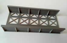 Load image into Gallery viewer, Bridge Girders for Model Railway Single Track Bridge 00 Gauge Sides &amp; Deck
