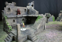 Load image into Gallery viewer, The Ruined Tavern Terrain Building 28mm 3d Printed Wargaming Dungeons
