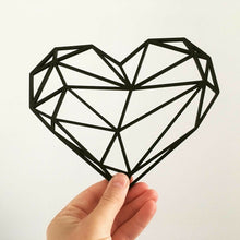 Load image into Gallery viewer, geometric heart
